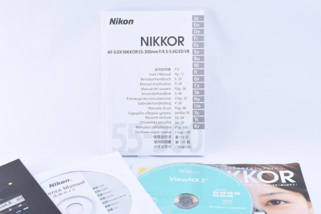 Nikon AF-S DX NIKKOR 55-300mm gp CDt   Ɠd/AV 