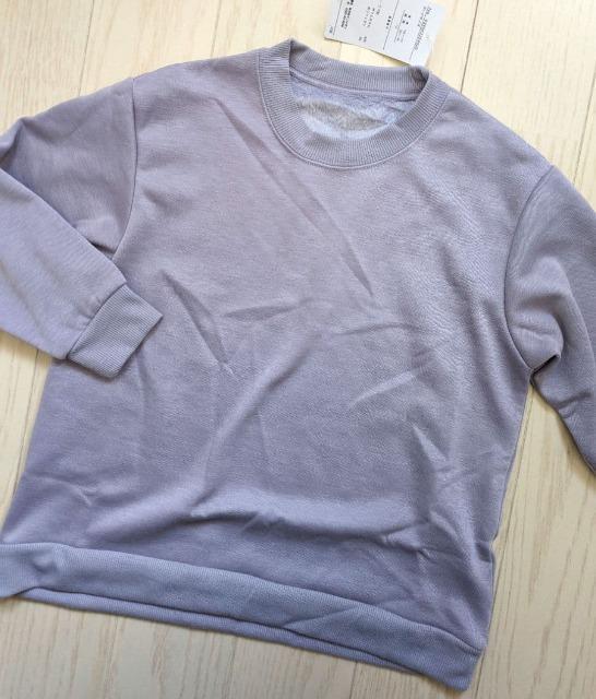 110★裏シャギービッグシルエットトレーナー★新品★送料無料 < キッズ/ベビー  110★裏シャギービッグシルエットトレーナー★新品★送料無料 < キッズ/ベビーの