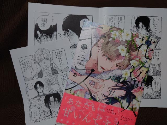 BL*リーフレット付【花盗人にキス】あぶく < アニメ/コミック/キャラクター BL*リーフレット付【花盗人にキス】あぶく < アニメ/コミック/キャラクターの