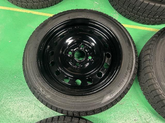 0092447)���Y���ÃX�^�b�h���X�^�C��4�{���R�n�}�A�C�X�K�[�h50�v���X���L��u���b�N�X�`�[���Z�b�g155/65R14�������� �� ������/�o�C�N