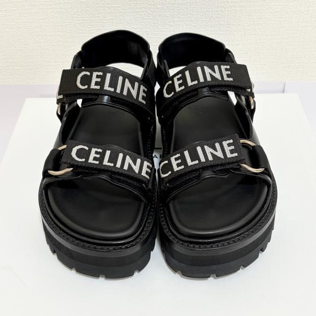 【極美品】CELINE セリーヌ サンダル バルキーサンダル < ブランド 【極美品】CELINE セリーヌ サンダル バルキーサンダル < ブランドの