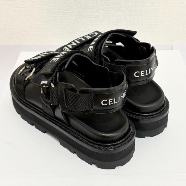 【極美品】CELINE セリーヌ サンダル バルキーサンダル < ブランド 【極美品】CELINE セリーヌ サンダル バルキーサンダル < ブランドの