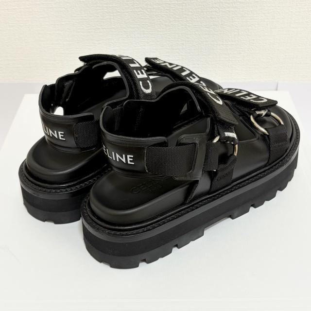 【極美品】CELINE セリーヌ サンダル バルキーサンダル < ブランド 【極美品】CELINE セリーヌ サンダル バルキーサンダル < ブランドの