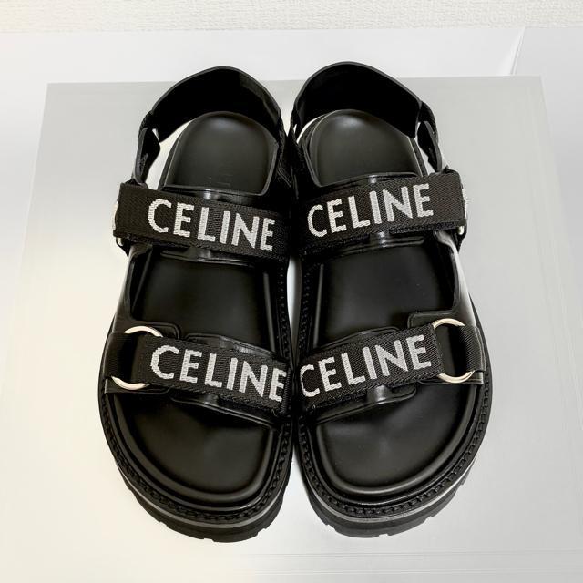 【極美品】CELINE セリーヌ サンダル バルキーサンダル < ブランド 【極美品】CELINE セリーヌ サンダル バルキーサンダル < ブランドの