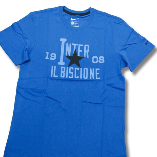 即買☆ナイキ インテル 半袖Tシャツ BLU/XLサイズ 新品 長友選手在籍 12-13モデル セリエA < 男性ファッション 即買☆ナイキ インテル 半袖Tシャツ BLU/XLサイズ 新品 長友選手在籍 12-13モデル セリエA < 男性ファッションの