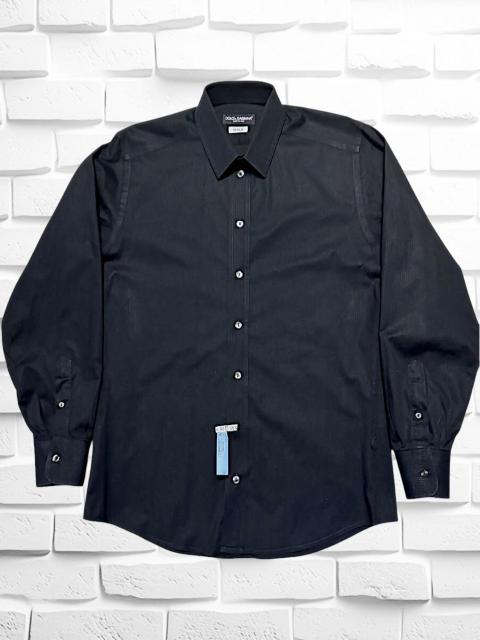 ★美品+クリーニング◆定価5.5万◆DOLCE&GABBANA,ドルチェ&ガッバーナ*GOLD*長袖シャツ*40*L~XL相当*黒 < ブランド ★美品+クリーニング◆定価5.5万◆DOLCE&GABBANA,ドルチェ&ガッバーナ*GOLD*長袖シャツ*40*L~XL相当*黒 < ブランドの