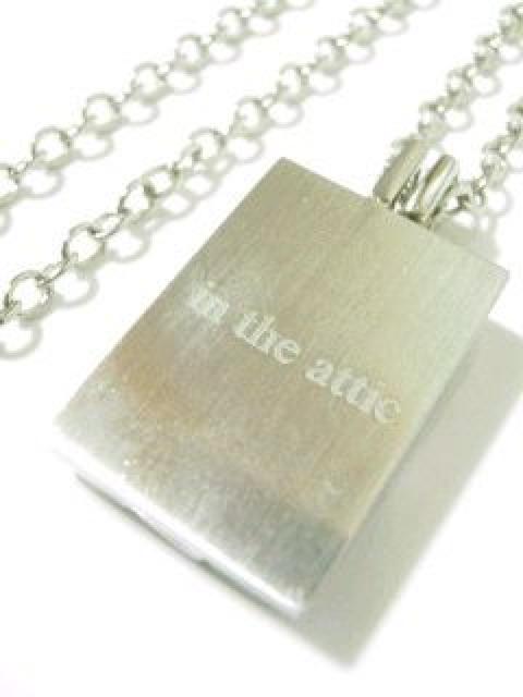 【in the attic】ユニオンジャッククロスプレートネックレス < ブランド 【in the attic】ユニオンジャッククロスプレートネックレス < ブランドの