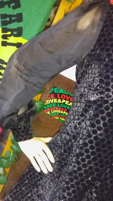 激カワッ(*´艸`)キラキラドット柄×シフォン切替ワンピ < 女性ファッション  激カワッ(*´艸`)キラキラドット柄×シフォン切替ワンピ < 女性ファッションの