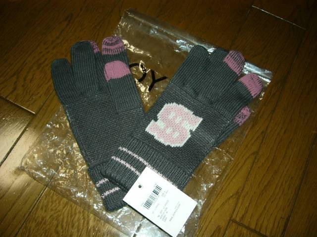 新品JOYRICHジョイリッチSロゴ手袋灰ニットグローブ < ブランド 新品JOYRICHジョイリッチSロゴ手袋灰ニットグローブ < ブランドの