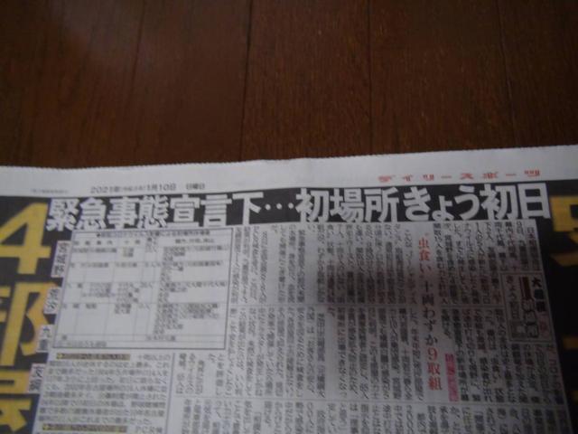 2021年1月10日初場所関取16人全休、高校ラクビー桐蔭連覇!。 < 本/雑誌  2021年1月10日初場所関取16人全休、高校ラクビー桐蔭連覇!。 < 本/雑誌の