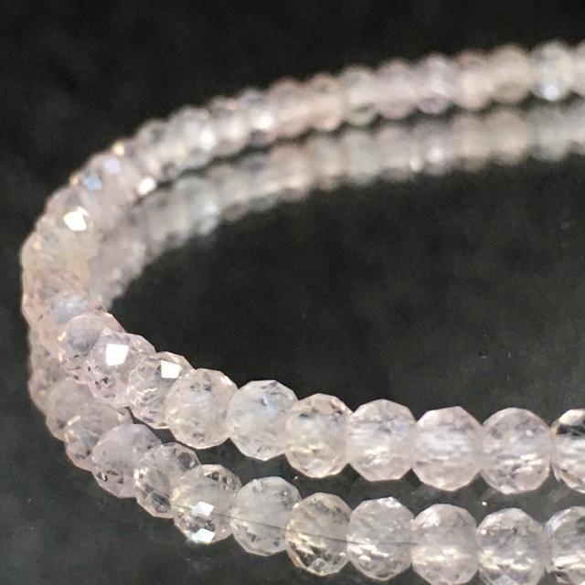 《No.233》宝石質ローズクォーツ 多面カット < 女性アクセサリー/時計  《No.233》宝石質ローズクォーツ 多面カット < 女性アクセサリー/時計の