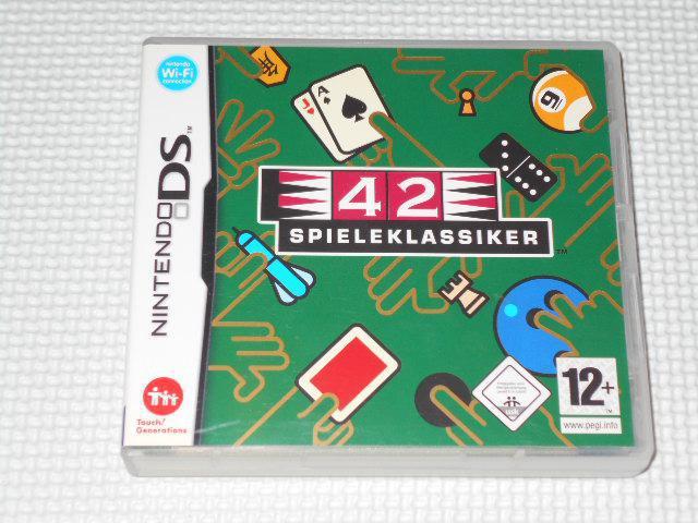 DS★42 SPIELEKLASSIKER 海外版★箱付・説明書付・ソフト付 < ゲーム本体/ソフト  DS★42 SPIELEKLASSIKER 海外版★箱付・説明書付・ソフト付  < ゲーム本体/ソフトの