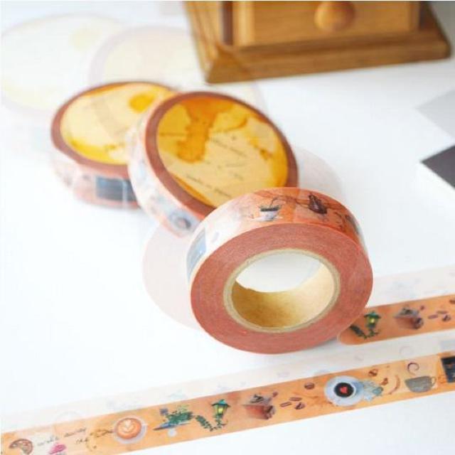COVOオリジナルマスキングテープ1個 coffee time コーヒータイム カフェ 日本製 < インテリア/ライフ  COVOオリジナルマスキングテープ1個 coffee time コーヒータイム カフェ 日本製 < インテリア/ライフの