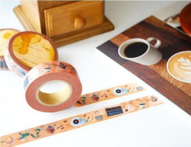 COVOオリジナルマスキングテープ1個 coffee time コーヒータイム カフェ 日本製 < インテリア/ライフ  COVOオリジナルマスキングテープ1個 coffee time コーヒータイム カフェ 日本製 < インテリア/ライフの