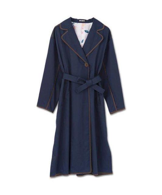 ☆MARY QUANT(マリークワント)パイピングオーバートレンチ ロングコート☆ < ブランド ☆MARY QUANT(マリークワント)パイピングオーバートレンチ ロングコート☆ < ブランドの