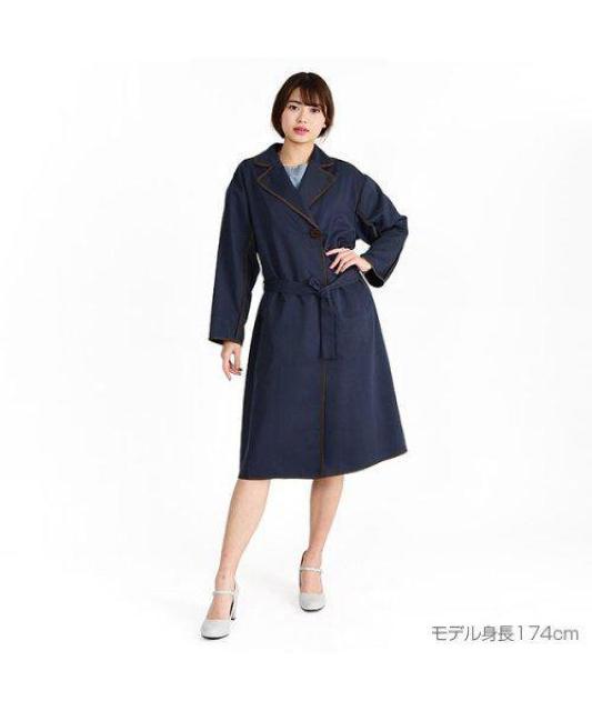 ☆MARY QUANT(マリークワント)パイピングオーバートレンチ ロングコート☆ < ブランド ☆MARY QUANT(マリークワント)パイピングオーバートレンチ ロングコート☆ < ブランドの