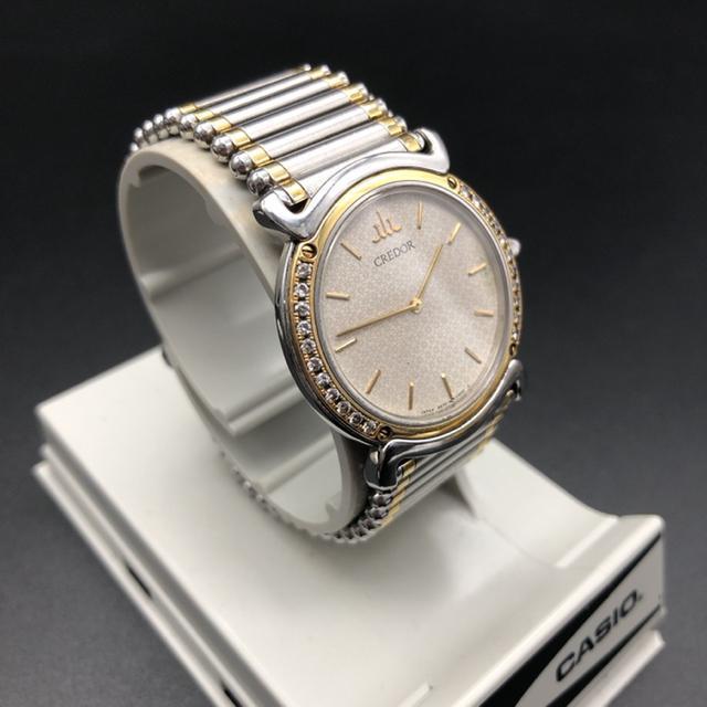 SEIKO ZCR[ CREDOR Nh[ rv 5A74-0190  uh 