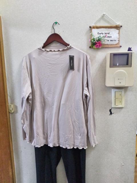 3L新品ピンクベージュピーチスキンメロウカットソー < 女性ファッション  3L新品ピンクベージュピーチスキンメロウカットソー  < 女性ファッションの