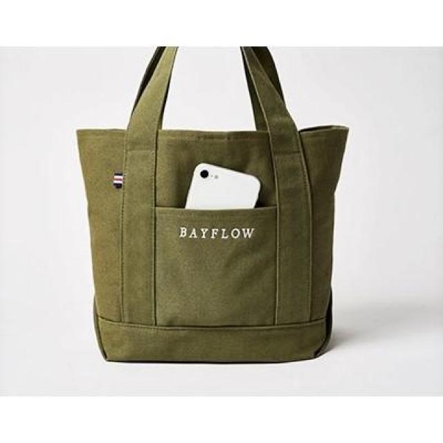 ☆BAYFLOW☆収納5ポケット☆LOGO TOTE BAG☆ < ブランド  ☆BAYFLOW☆収納5ポケット☆LOGO TOTE BAG☆ < ブランドの