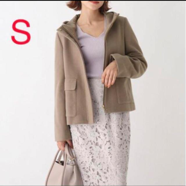 新品 AG by aquagirl  ラネリアウール ショートフーデッドコートS < 女性ファッション  新品 AG by aquagirl  ラネリアウール ショートフーデッドコートS  < 女性ファッションの