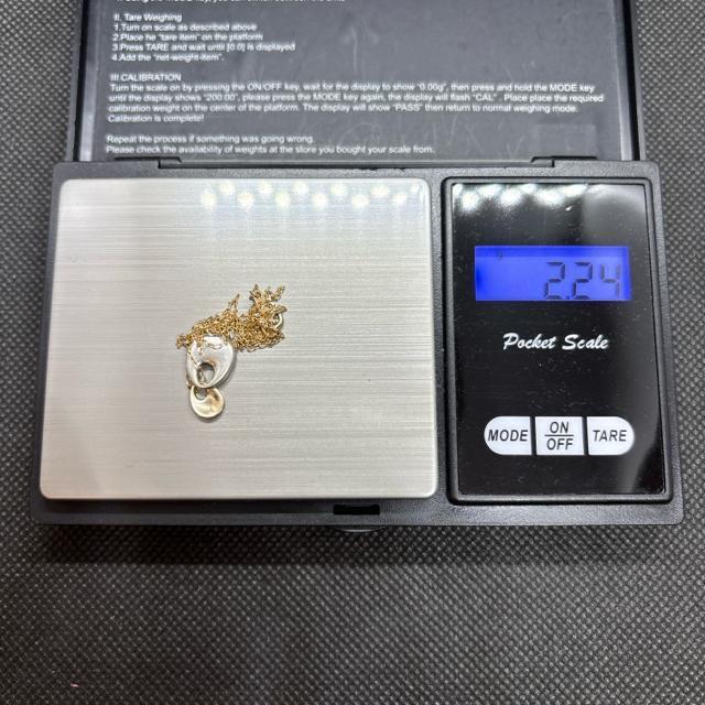 即決 4°C ヨンドシー K10 ゴールド SILVER シルバー ネックレス < ブランド  即決 4°C ヨンドシー K10 ゴールド SILVER シルバー ネックレス < ブランドの