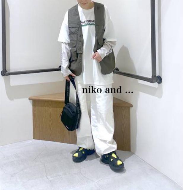 新品 niko and ...★ロングTシャツ 長袖tシャツ トップス おしゃれ < 女性ファッション  新品 niko and ...★ロングTシャツ 長袖tシャツ トップス おしゃれ < 女性ファッションの