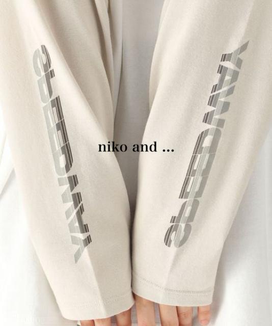 新品 niko and ...★ロングTシャツ 長袖tシャツ トップス おしゃれ < 女性ファッション  新品 niko and ...★ロングTシャツ 長袖tシャツ トップス おしゃれ < 女性ファッションの