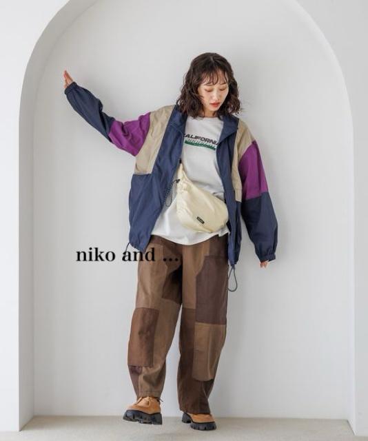 新品 niko and ...★ロングTシャツ 長袖tシャツ トップス おしゃれ < 女性ファッション  新品 niko and ...★ロングTシャツ 長袖tシャツ トップス おしゃれ < 女性ファッションの