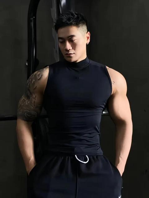 超お買い得690円★mens スポーツタンクトップ、吸汗速乾、ストレッチ、フィット感抜群 USAサイズM(日本サイズXL相当) < 男性ファッション  超お買い得690円★mens スポーツタンクトップ、吸汗速乾、ストレッチ、フィット感抜群 USAサイズM(日本サイズXL相当)  < 男性ファッションの