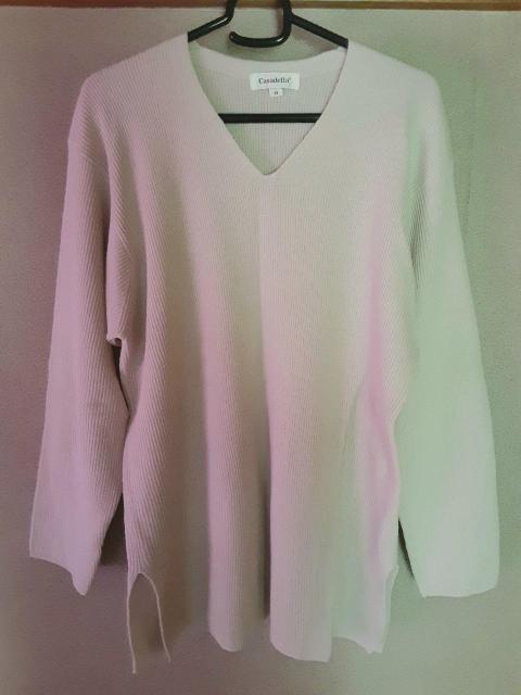 ニット Casadella セーター ベージュ クリーム色 トップス M プルオーバー 洋服 カットソー 秋 冬 レディース 女性 < 女性ファッション  ニット Casadella セーター ベージュ クリーム色 トップス M プルオーバー 洋服 カットソー 秋 冬 レディース 女性  < 女性ファッションの
