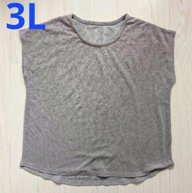 3L★パイル地カットソー★ルームウェア★新品★送料無料 < 女性ファッション  3L★パイル地カットソー★ルームウェア★新品★送料無料  < 女性ファッションの