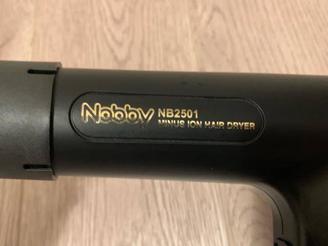 Nobby ヘアードライヤー ブラック NB2501 < 家電/AV  Nobby ヘアードライヤー ブラック NB2501 < 家電/AVの