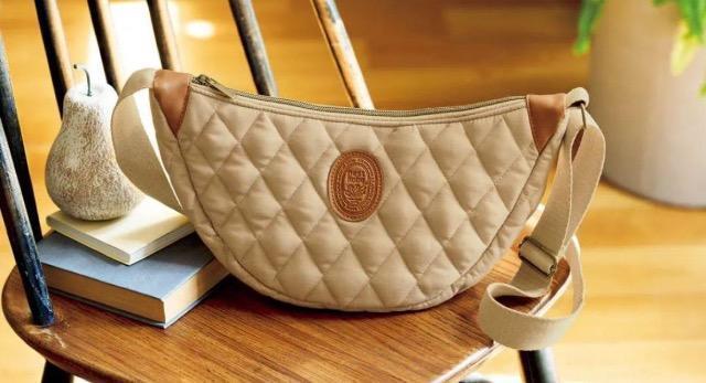 リンネル雑誌付録★ネストローブ★キルティング仕上げ三日月ショルダーバッグ < ブランド リンネル雑誌付録★ネストローブ★キルティング仕上げ三日月ショルダーバッグ < ブランドの