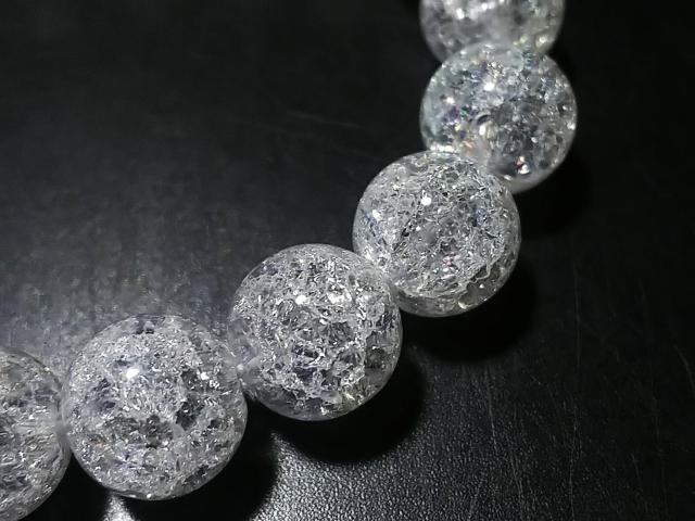 天然石★クラック水晶 ラウンド10mm 半連 < 女性アクセサリー/時計 天然石★クラック水晶 ラウンド10mm 半連 < 女性アクセサリー/時計の