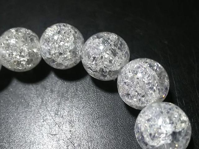 天然石★クラック水晶 ラウンド10mm 半連 < 女性アクセサリー/時計 天然石★クラック水晶 ラウンド10mm 半連 < 女性アクセサリー/時計の