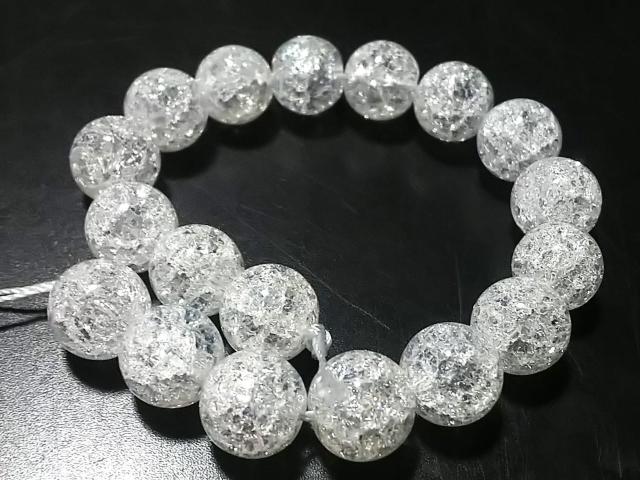 天然石★クラック水晶 ラウンド10mm 半連 < 女性アクセサリー/時計 天然石★クラック水晶 ラウンド10mm 半連 < 女性アクセサリー/時計の