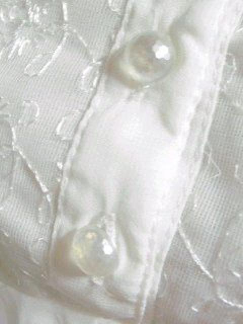 清潔感.涼しげ♪胸元&裾フラワー刺繍 シースルー シフォン チュニックワンピ < 女性ファッション  清潔感.涼しげ♪胸元&裾フラワー刺繍 シースルー シフォン チュニックワンピ < 女性ファッションの