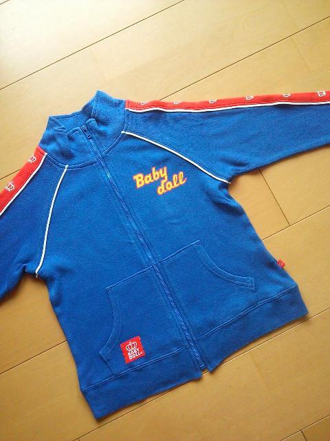 中古ジップジャケット110青ベビドBABYDOLLベビードール < ブランド  中古ジップジャケット110青ベビドBABYDOLLベビードール < ブランドの