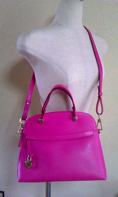 フルラ〓ハンドバック〓ショルダーバック〓ショッキングピンク〓 < ブランド  フルラ〓ハンドバック〓ショルダーバック〓ショッキングピンク〓  < ブランドの