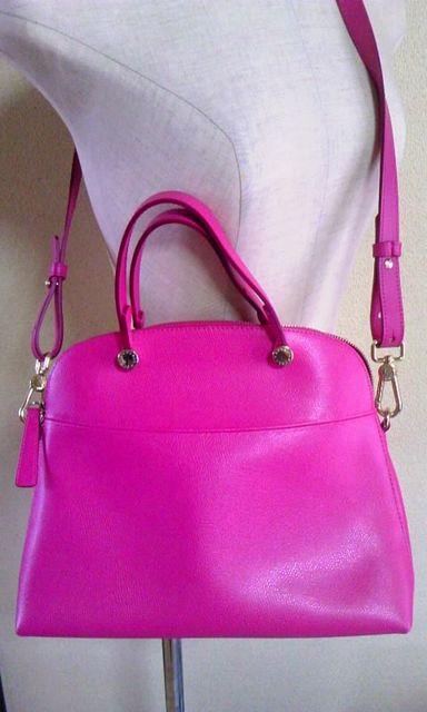 フルラ〓ハンドバック〓ショルダーバック〓ショッキングピンク〓 < ブランド  フルラ〓ハンドバック〓ショルダーバック〓ショッキングピンク〓 < ブランドの