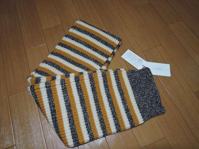 新品ミスターハリウッドN.HOOLYWOODボーダーニットマフラーNハリ < ブランド  新品ミスターハリウッドN.HOOLYWOODボーダーニットマフラーNハリ < ブランドの