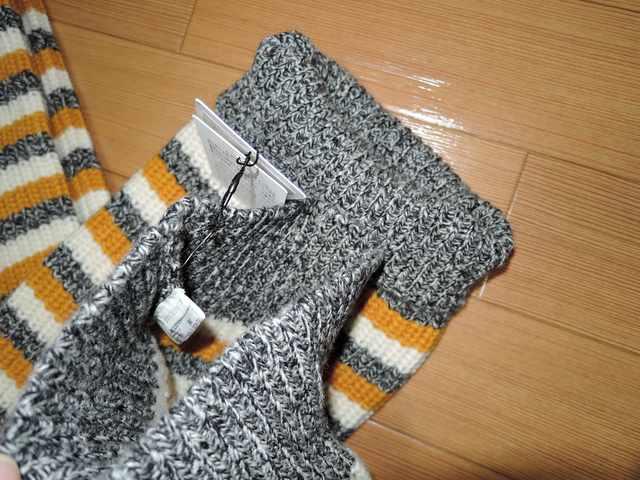 新品ミスターハリウッドN.HOOLYWOODボーダーニットマフラーNハリ < ブランド  新品ミスターハリウッドN.HOOLYWOODボーダーニットマフラーNハリ < ブランドの