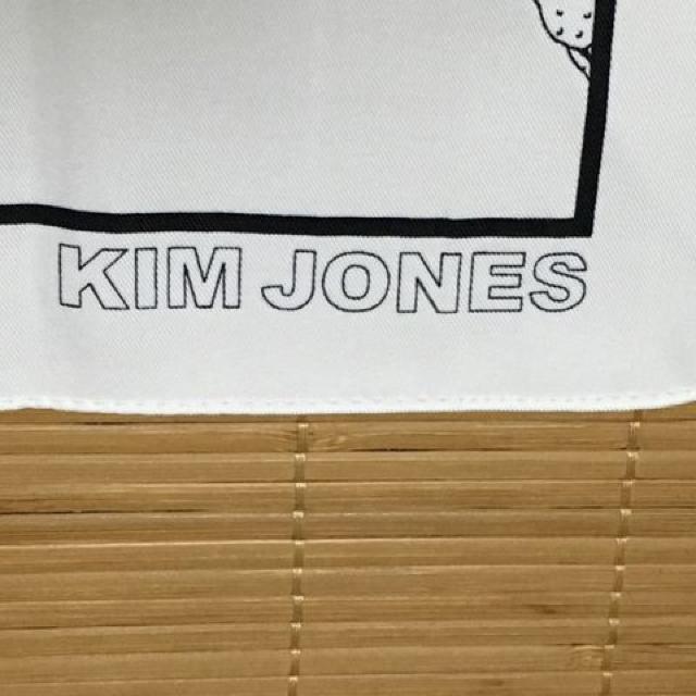 GU×キムジョーンズ・ロゴ&ガーキン柄バンダナ。ホワイト < ブランド GU×キムジョーンズ・ロゴ&ガーキン柄バンダナ。ホワイト < ブランドの