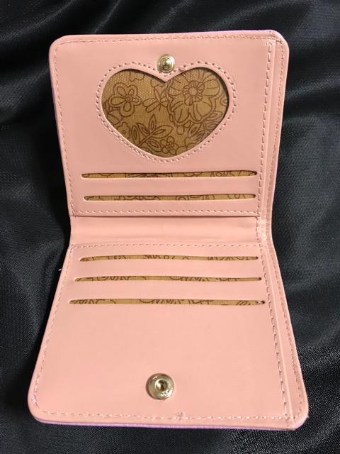 財布 ウォレット 二つ折り パープル コンパクト シンプル キャッシュレス card < 女性ファッション  財布 ウォレット 二つ折り パープル コンパクト シンプル キャッシュレス card < 女性ファッションの