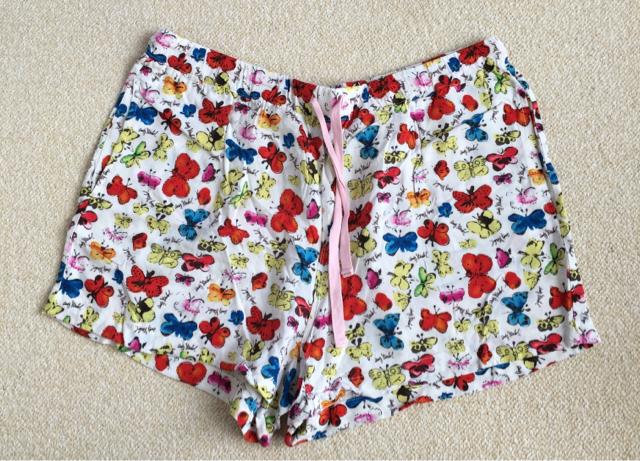 ユニクロ×アンディウォーホル・ロゴ&バタフライ柄ルームパンツ < ブランド  ユニクロ×アンディウォーホル・ロゴ&バタフライ柄ルームパンツ  < ブランドの