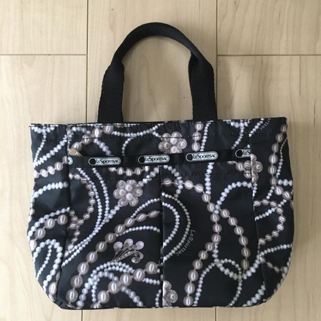 希少 レスポートサック   チャールストン ミニトート ジュエリー柄 パール柄 < ブランド  希少 レスポートサック   チャールストン ミニトート ジュエリー柄 パール柄  < ブランドの