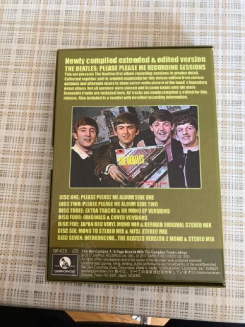 【値下げ】限定NO入りBOX 輸入盤 7枚組 THE BEATLES / PLEASE PLEASE ME SESSIONS < タレントグッズ  【値下げ】限定NO入りBOX 輸入盤 7枚組 THE BEATLES / PLEASE PLEASE ME SESSIONS < タレントグッズの