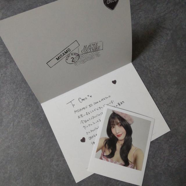 MISAMO HAUTE COUTURE【豪華盤封入特典】2点SET★ モモ < タレントグッズ MISAMO HAUTE COUTURE【豪華盤封入特典】2点SET★ モモ < タレントグッズの