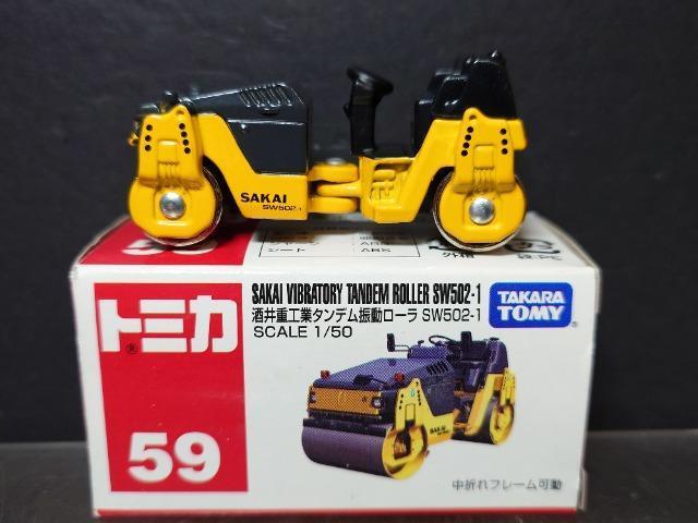 ★赤箱トミカ59★酒井重工業タンデム振動ローラSW502-1★ < ホビー  ★赤箱トミカ59★酒井重工業タンデム振動ローラSW502-1★  < ホビーの