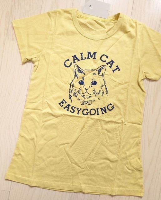 150★綿100%★ねこちゃん★ロング丈半袖Tシャツ★新品★送料無料 < キッズ/ベビー  150★綿100%★ねこちゃん★ロング丈半袖Tシャツ★新品★送料無料 < キッズ/ベビーの